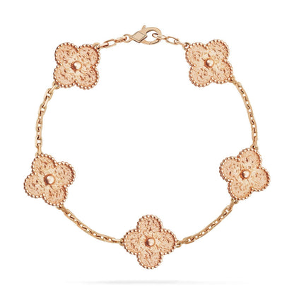 [Perla Lux]CLOVER 5 MOTIFS BRONZING BRACELET