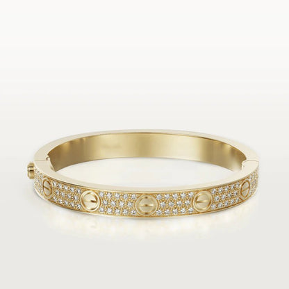 [Perla Lux]LOVE BRACELET 6.1MM DIAMOND-PAVED