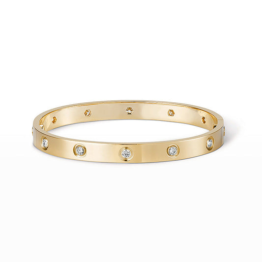 [Perla Lux]LOVE BRACELET 6.1MM 10 DIAMONDS