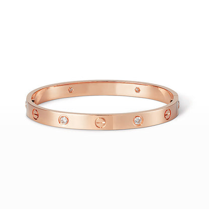 [Perla Lux]LOVE BRACELET 6.1MM 4 DIAMONDS