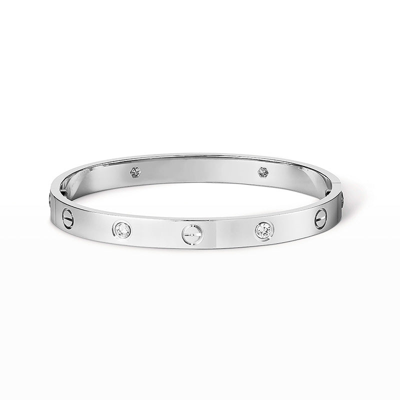 [Perla Lux]LOVE BRACELET 6.1MM 4 DIAMONDS