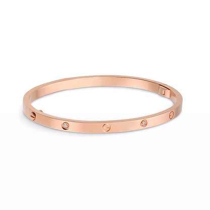 [Perla Lux]LOVE BRACELET 3.65MM 6 DIAMONDS