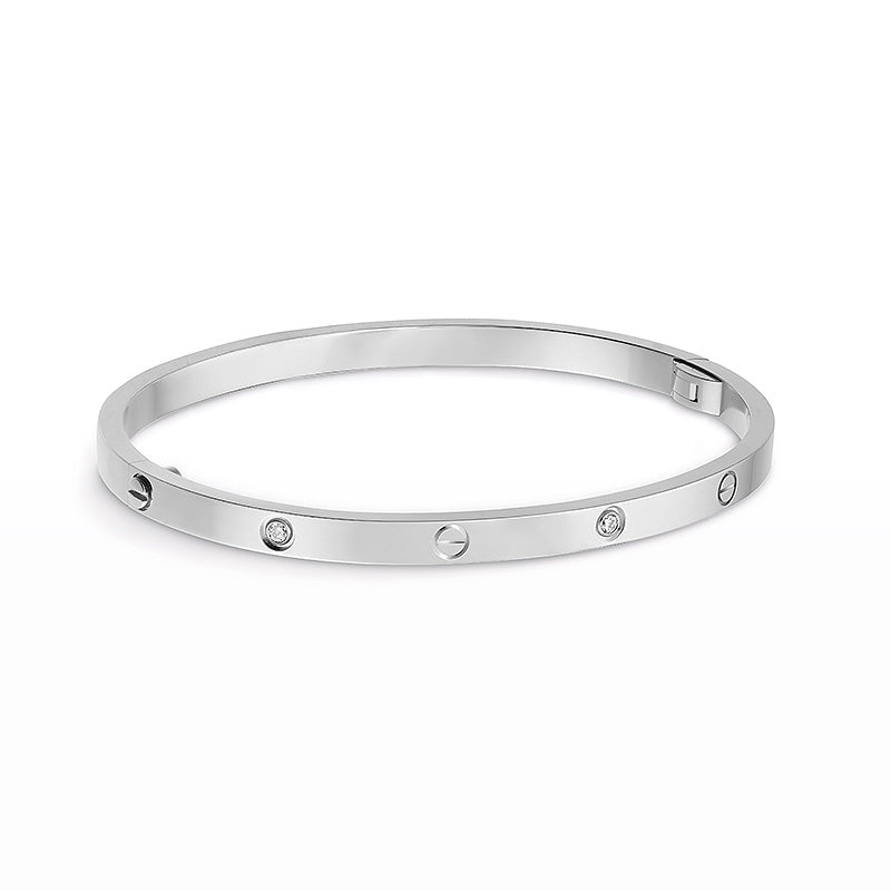 [Perla Lux]LOVE BRACELET 3.65MM 6 DIAMONDS
