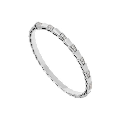 [Perla Lux]SERPENTI BRACELET SILVER DIAMOND