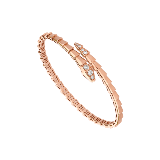 [Perla Lux]SERPENTI BRACELET DIAMONDS PINK GOLD