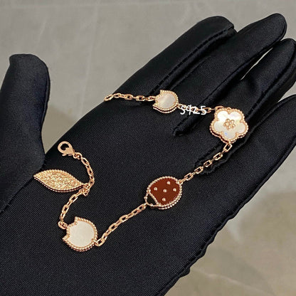 [Perla Lux]LUCKY SPRING 5 MOTIF BRACELET