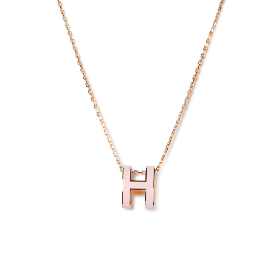 [Perla Lux]POP H PEDANT PINK GOLD