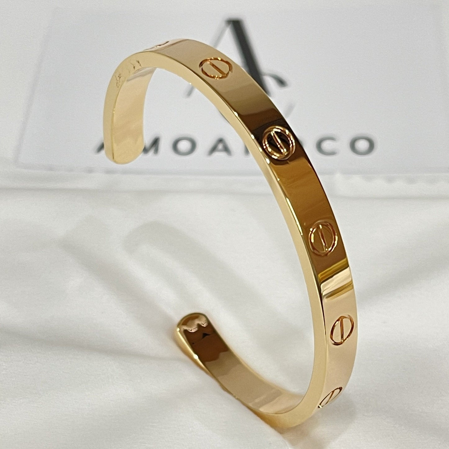 [Perla Lux]LOVE BRACELET 6.1MM OPEN CUFF
