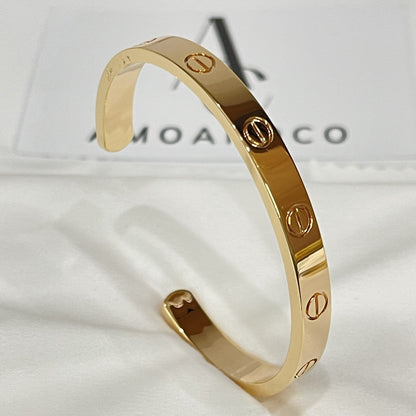 [Perla Lux]LOVE BRACELET 6.1MM OPEN CUFF