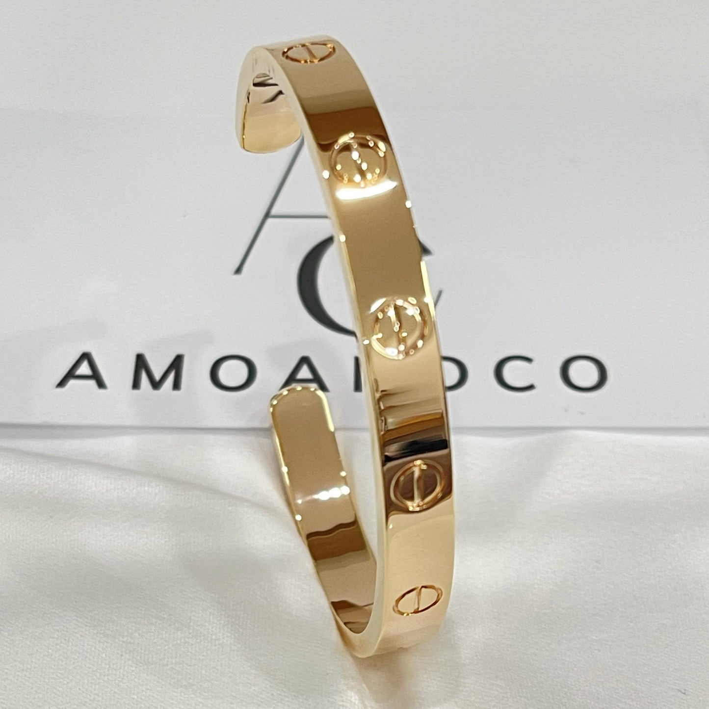 [Perla Lux]LOVE BRACELET 6.1MM OPEN CUFF