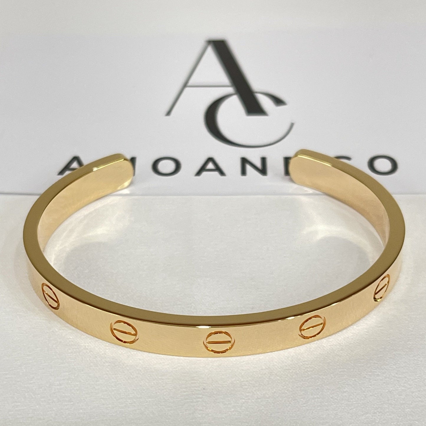 [Perla Lux]LOVE BRACELET 6.1MM OPEN CUFF