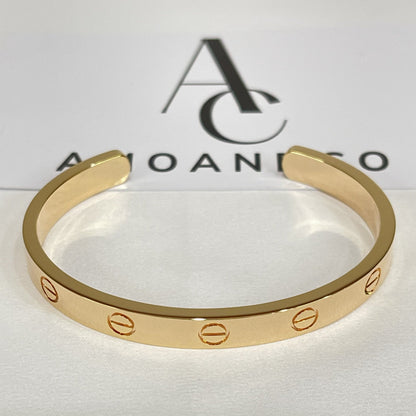 [Perla Lux]LOVE BRACELET 6.1MM OPEN CUFF