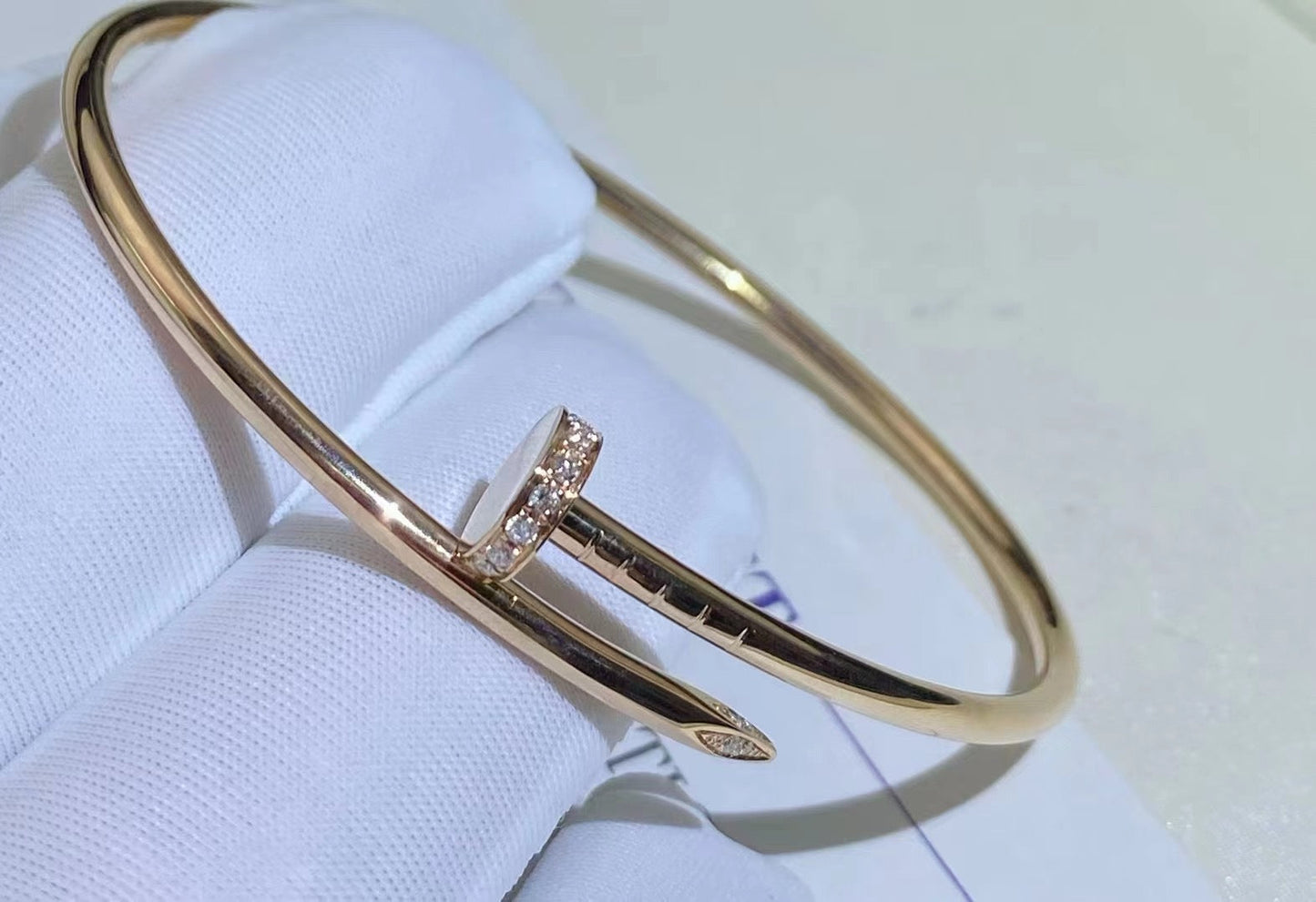 [Perla Lux]JUSTE BRACELET 2.5MM DIAMONDS