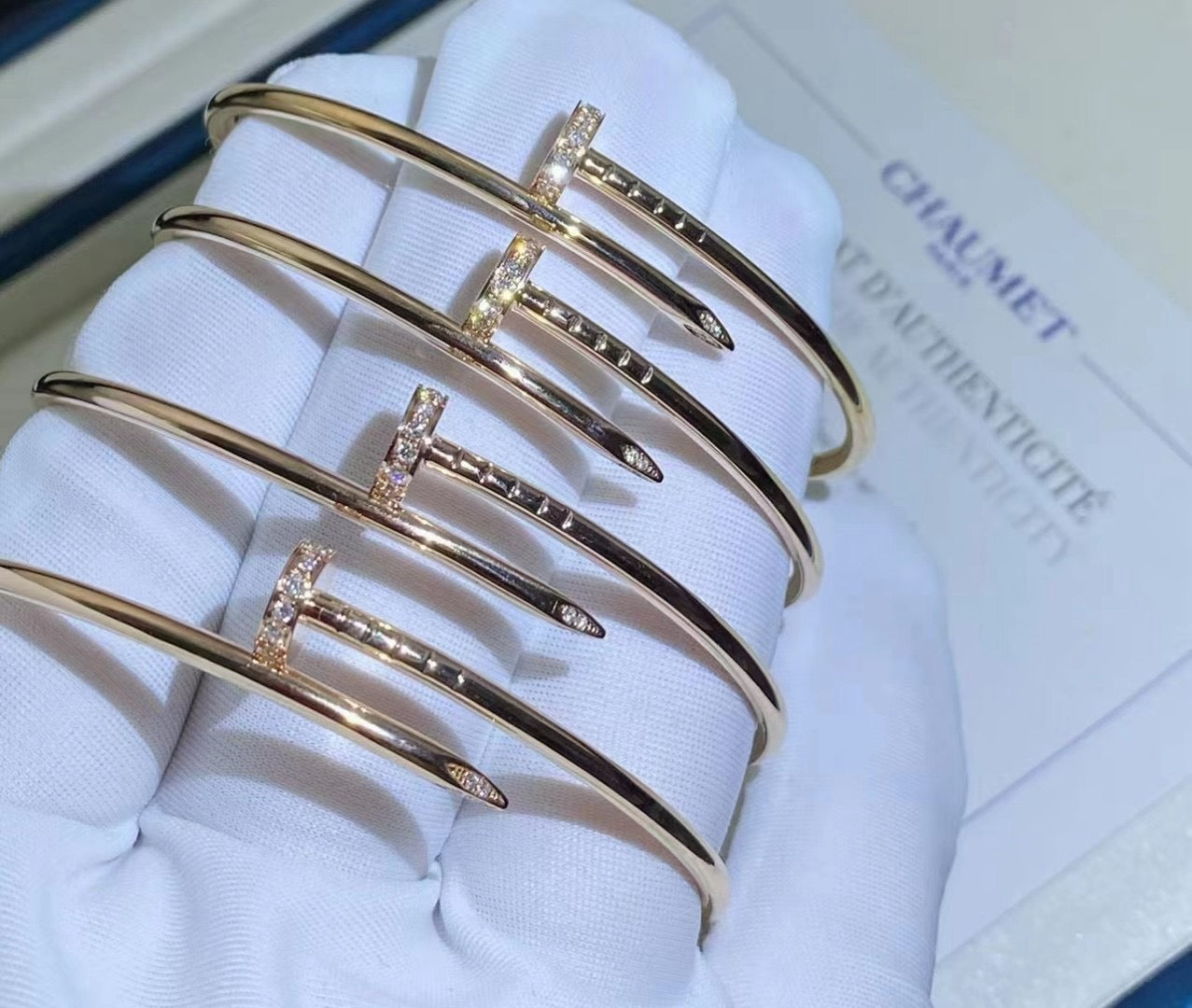 [Perla Lux]JUSTE BRACELET 2.5MM DIAMONDS