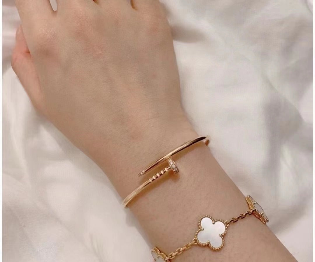 [Perla Lux]JUSTE BRACELET 2.5MM DIAMONDS