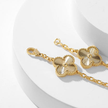 [Perla Lux]CLOVERS THE 10-MOTIFS LASER NECKLACE