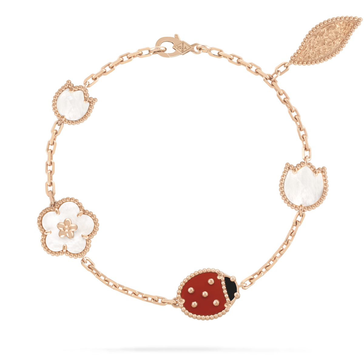 [Perla Lux]LUCKY SPRING 5 MOTIF BRACELET