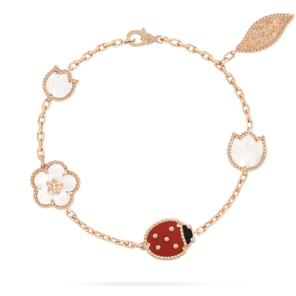 [Perla Lux]LUCKY SPRING 5 MOTIF BRACELET