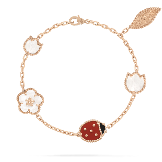 [Perla Lux]LUCKY SPRING 5 MOTIF BRACELET