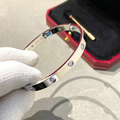 [Perla Lux]LOVE BRACELET 6.1MM 10 DIAMONDS