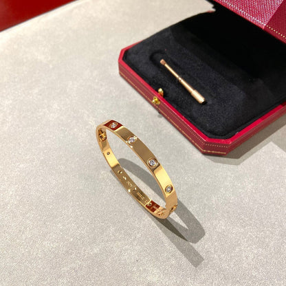 [Perla Lux]LOVE BRACELET 6.1MM 10 DIAMONDS
