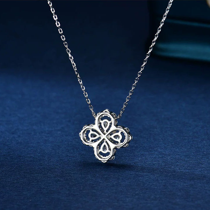 [Perla Lux]LOOP NECKLACE FULL MOTIF DIAMOND 16MM MULTIPLE COLORS