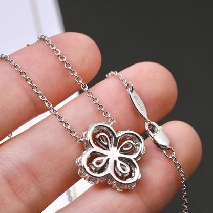 [Perla Lux]LOOP NECKLACE FULL MOTIF DIAMOND 16MM MULTIPLE COLORS
