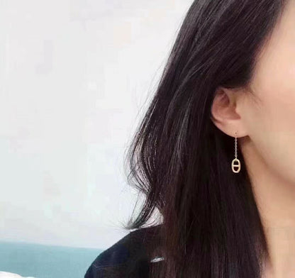 [Perla Lux]CHAINE TASSEL EARRINGS