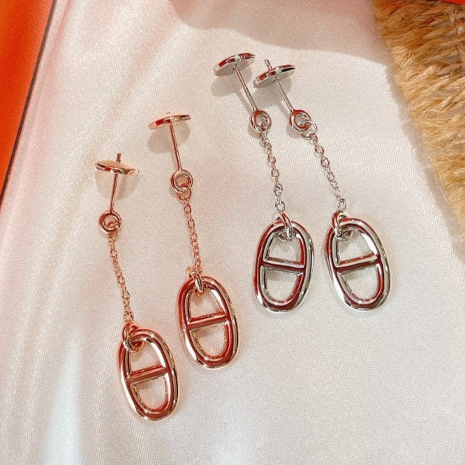 [Perla Lux]CHAINE TASSEL EARRINGS