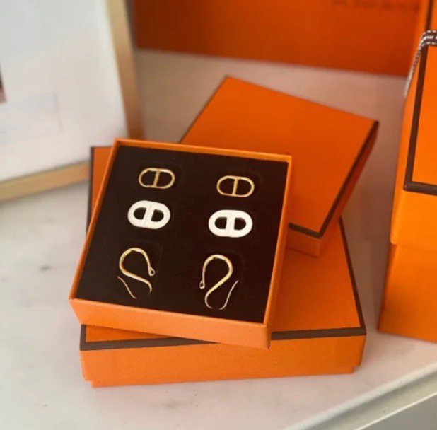 [Perla Lux]HM O'MAILLON GOLD EARRINGS