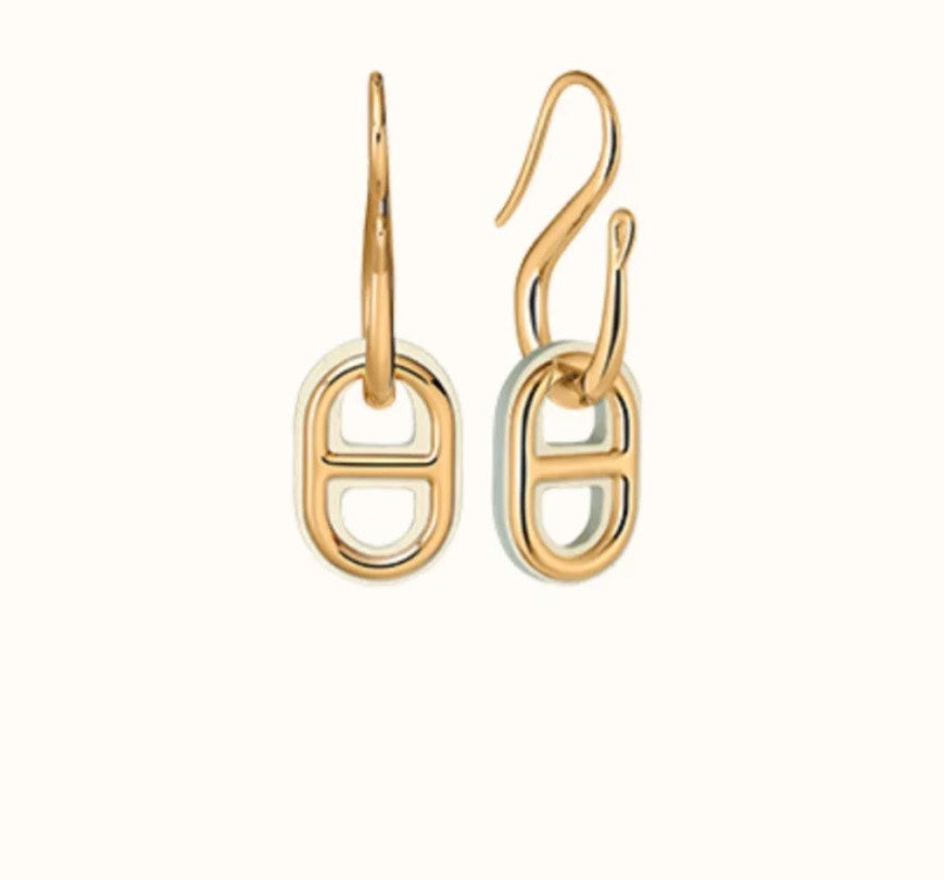 [Perla Lux]HM O'MAILLON GOLD EARRINGS