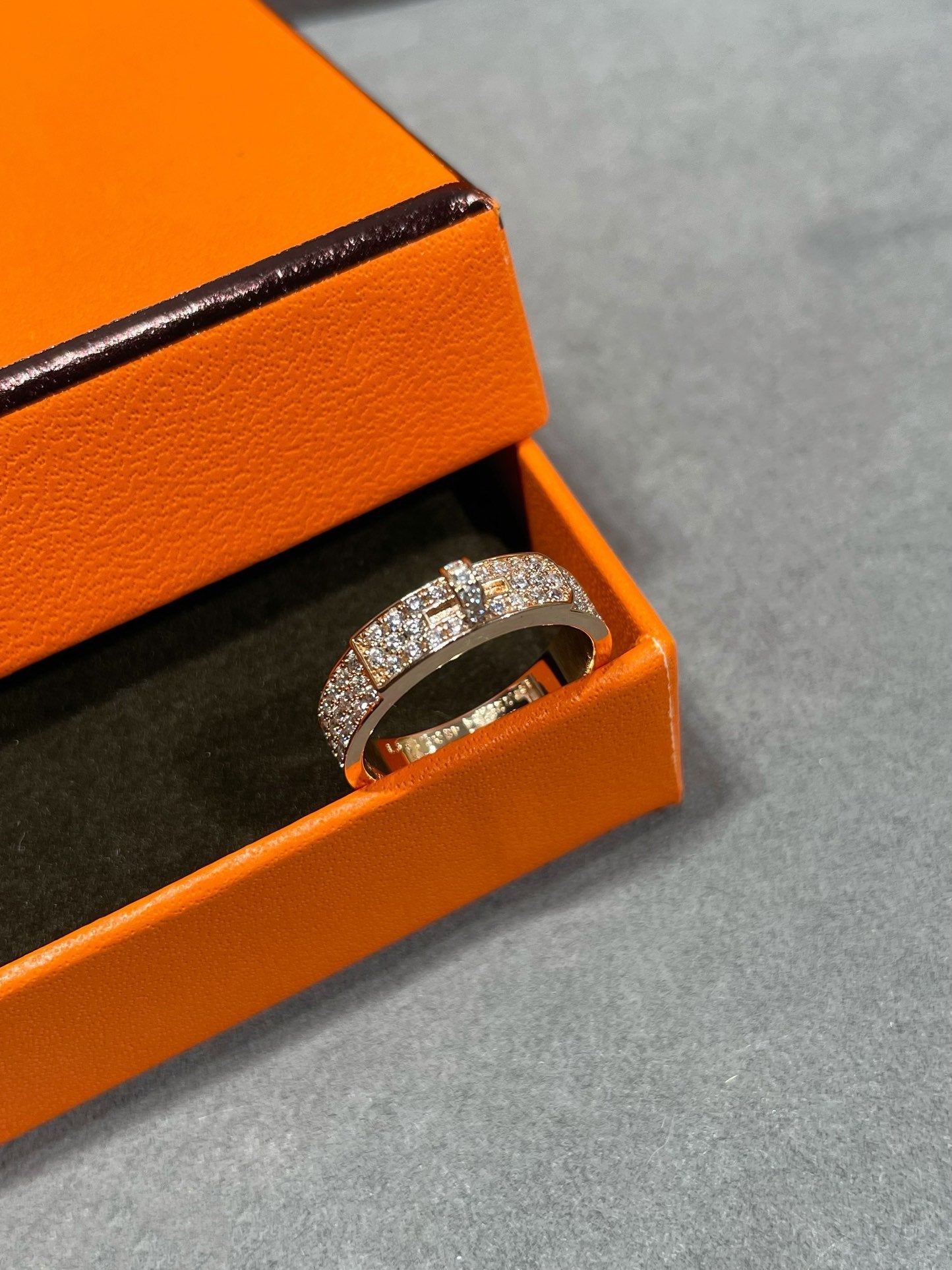 [Perla Lux]KELLY PINK GOLD DIAMOND RING