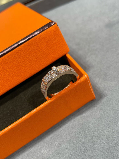 [Perla Lux]KELLY PINK GOLD DIAMOND RING