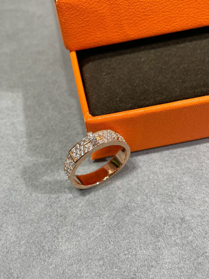 [Perla Lux]KELLY PINK GOLD DIAMOND RING