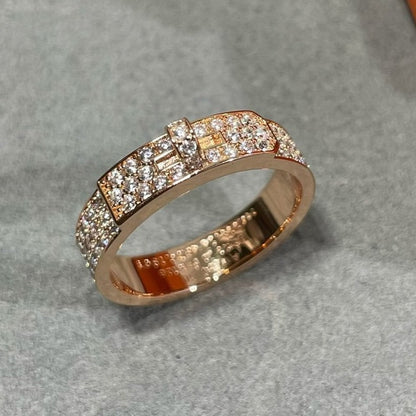 [Perla Lux]KELLY PINK GOLD DIAMOND RING