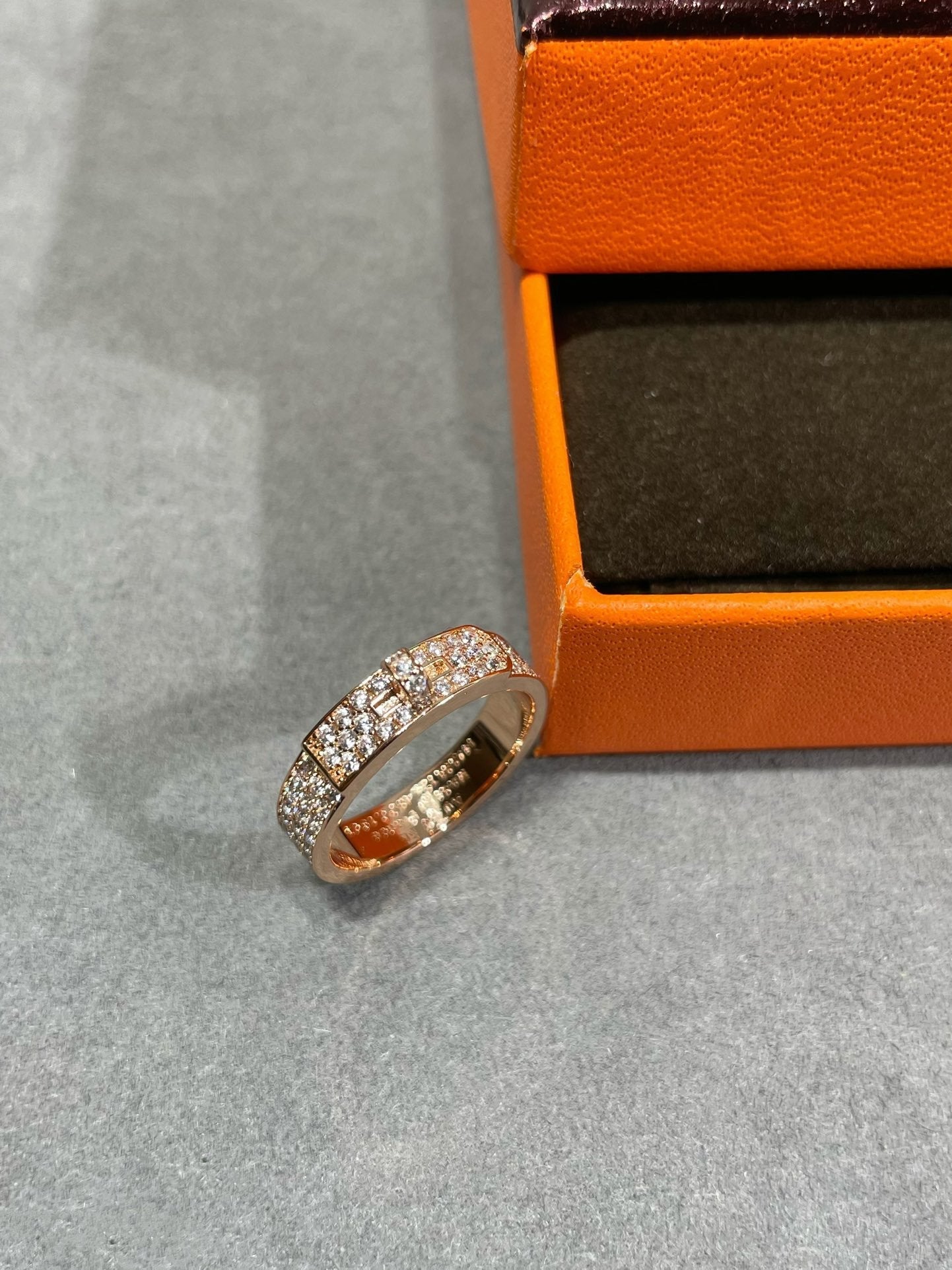 [Perla Lux]KELLY PINK GOLD DIAMOND RING