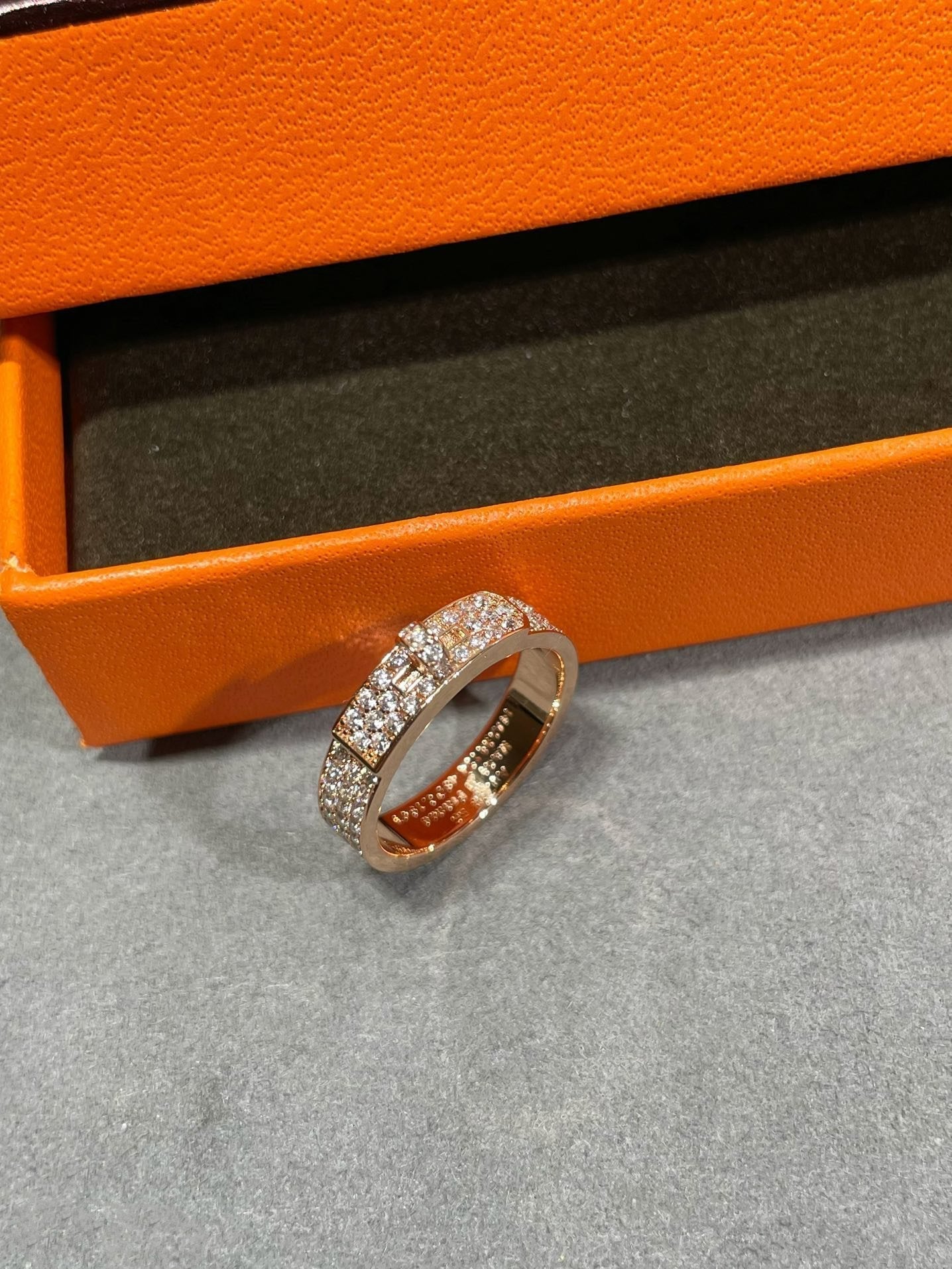 [Perla Lux]KELLY PINK GOLD DIAMOND RING