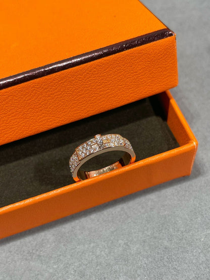 [Perla Lux]KELLY PINK GOLD DIAMOND RING