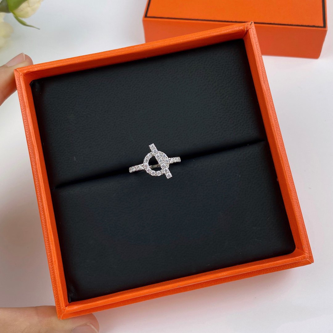 [Perla Lux]ECHAPPEE RING SILVER DIAMOND