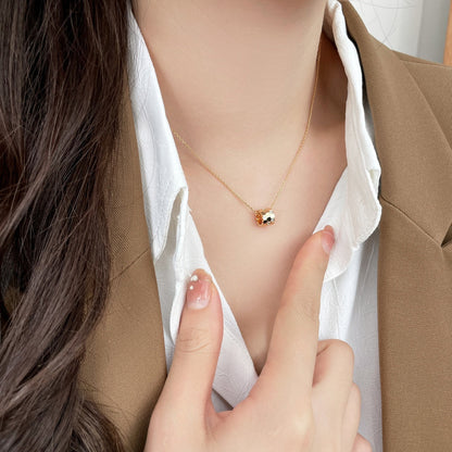 [Perla Lux]BEE MINI PEDANT DIAMOND NECKLACE