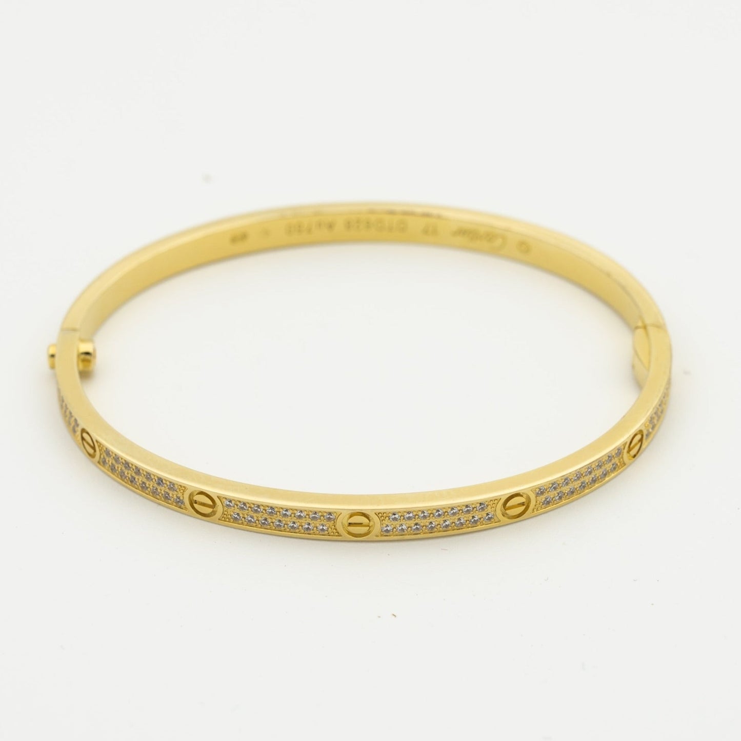 [Perla Lux]LOVE BRACELET 3.65MM DIAMOND-PAVED