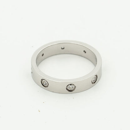 [Perla Lux]LOVE RING 3.6MM 8 DIAMONDS