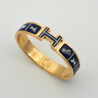 [Perla Lux]H BRACELET BLUE CERAMIC