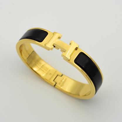[Perla Lux]H BLACK BRACELET