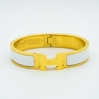 [Perla Lux]H WHITE BRACELET
