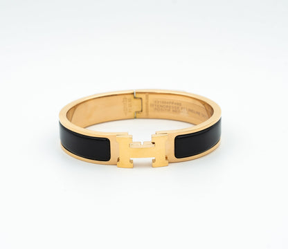 [Perla Lux]H BLACK BRACELET