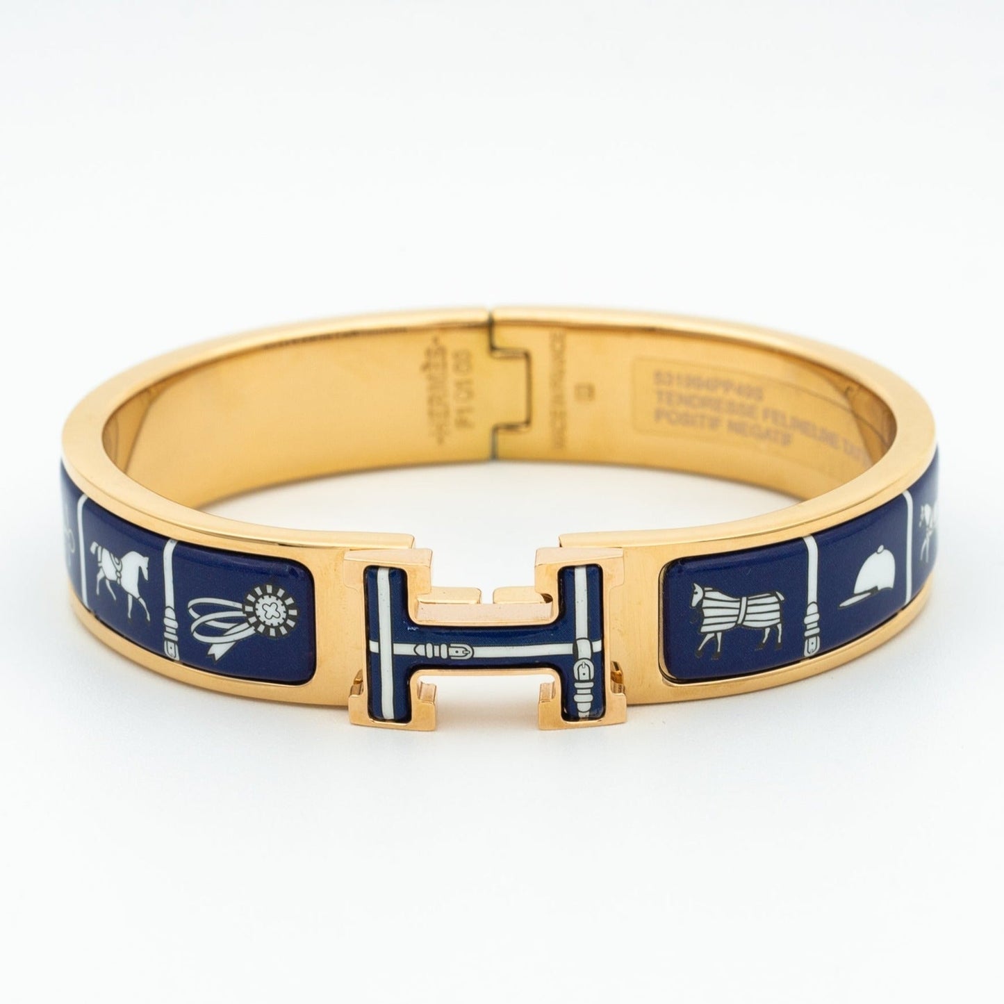 [Perla Lux]H BRACELET BLUE CERAMIC