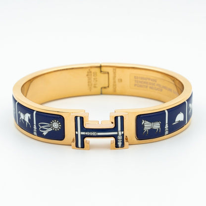 [Perla Lux]H BRACELET BLUE CERAMIC