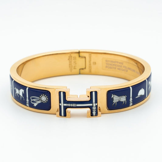 [Perla Lux]H BRACELET BLUE CERAMIC