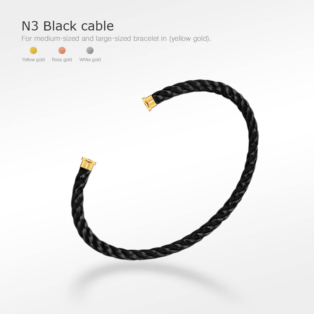 [Perla Lux]FORCE SERIES BRACELET CABLES 50 CHOICES (DIY SELECTION)